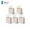Customized White Cardboard Wedding Cheap Small Shopping Bag Paper Gift Bag With Handle
