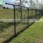 Powder coated yard chain link fence decorative security fencing