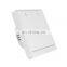 WiFi ZigBee Blue Tooth Remote Smart Switch Voice Timing Control EU Standard 2 Gang White Button Wall Switch Panel With Frame