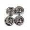 Durable Flat Metal Invisible Round Coat Shirt Snap Buckle