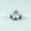 stainless steel pipe fitting Y type  tees forging female thread bsp tee
