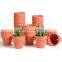 large mini small outdoor garden stackable Terracotta clay succulent Planter Plant Flower grow seed herb pots for vegetables