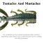 Worm Soft Bait Jig Wobbler Artificial shrimp With salt Rubber Bass Fishing Lure shrimp lure