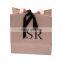 fully automatic wholesale gold flower gift kraft custom shopping paper bag custom print logo