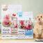 Pet treat package bag with zip lock Dog food stand up pouch foil bag