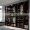 Aluminum Glass Door Walk in Wardrobe Modern Bedroom Wardrobe