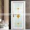 Cheap price interior installed bathroom with aluminium double glazed revolving door
