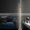 HUAYI Good Quality Living Room Bedroom Office Chrome Aluminum Reading LED Table Lamp