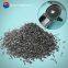 Dustless black silicon carbide abrasive grain