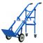 portable gas cylinder truck tool hand wheels trolley cart metal foldable gas cylinder trolley