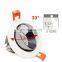 Adjustable Structure Anti Glare Indoor Aluminum COB 90MM Cut-out 12W 15W LED Down Light