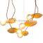 Home Indoor Pendant Lighting Firefly Wood Contemporary Pendants Light Modern Wooden Chandelier