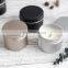 simple easy DIY Aromatherapy Fragrance scented soy wax beeswax supplies in Tinplate tins diy candle making kit set