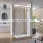 The switch of aluminum flat open shower room is smooth, practical and beautiful