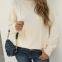 SW02 Women's Fisherman Cable Turtleneck Sweater