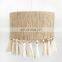 Hot Sale Macrame Lampshade With Jute Boho Hanging Pendant light