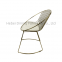 Metal Wire Chair with Round Backrest DC-W04