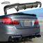 F10 F18 M Sport M5 V Style High Quality Carbon Fiber Rear Diffuser Rear Bumper Lip For BMW 5 Series F10 F18 M5