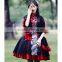 Beautiful fancy fashion high waist lolita princess dress cosplay costume for girls