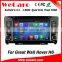Wecaro WC-GW8702 Android 4.4.4 HD car dvd for Wall Hover H6 Steering Wheel Control
