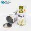 Custom Printed Cardboard Paper Tube Packaging for Salt Factory directly