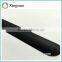 Blank Black sIlicone wristband with sheet steel