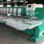 Multi-heads flat computerized embroidery machine with cutter