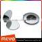 Classic folding metal reflected rounded makeup mirror