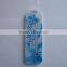 household indoor plastic thermometer w/ printed design and hole at the top red liquid kerosene cheap price and accurate temp.