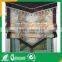 Hot sale embroidery fan-shaped craft roman blind