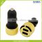 3.1a dual port car charger usb (fast charger and safety charger)