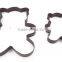 Stainless steel different shape cookie cutters for kids