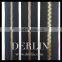 #3 #5 #8 Polished Garment Handbag Designer Brand Gunmetal Gold Silver Symmetrical Corn Teeth Metal Zipper
