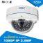 2016 network technology cctv camera 2.0mp onvif full hd waterproof dome metal camera