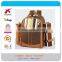 Shoulder Backpack Picnic Bag Set with Tableware for Four Person