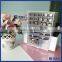 China Manufacturer Acrylic Lipstick Organizer Acrylic Lipstick Holder with Makeup Brushes Holder