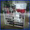 High quality customized acrylic makeup organizer with drawers / wholesale perspex plexiglass makeup display stand