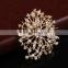 Luxe Flower Rhinestone Brooch Pins For Bride,Decorative Rhinestone Brooch For Wedding