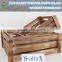 hot sell wooden crates for storing wine, flowers, books, food