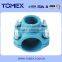 Plastic PVC Pipe Saddle Clamp for Irrigation PN10