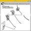Supermarket display glass shelf support hardware glass shelf brackets