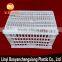 510x350x300mm Turnover Pear Plastic Basket for Transportation