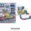 Newest Children Police Fire and Racing Station Parking Lot with Cars Toys