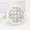 Wholesale Fancy Crochet Round Cosmetic Bag with Rhinestone