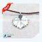 Stylish Leather Lariat Necklace With Tassel for Women