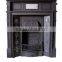 cast iron free standing fireplace