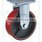 2015 TPU trolley wheel,4" furniture caster