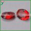 China manufacturer oval colors sapphire glass stone for jewellery
