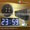 Wireless RF & Computer Time /Temperature/ Year/Date/Countdown Timer LED Double Side Digital Display Board