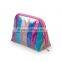 Hot sale! simple fashion shinning pu promotional cosmetic bag cosmetic bags